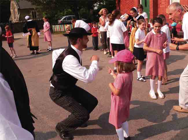 Bretons at Carrog School