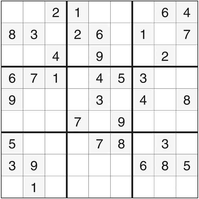 Sudoku puzzle aa